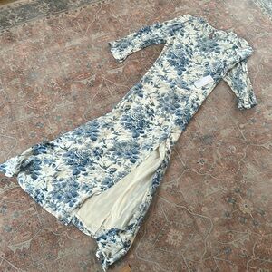 NWT Reformation Carolena Dress Pompadour 4